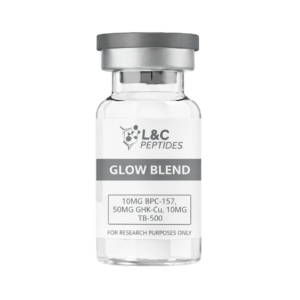 glow blend 70mg peptide blend vial