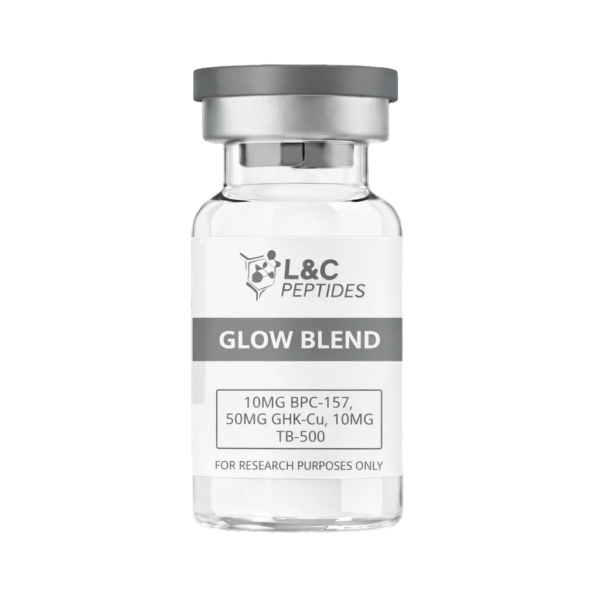 glow blend 70mg peptide blend vial